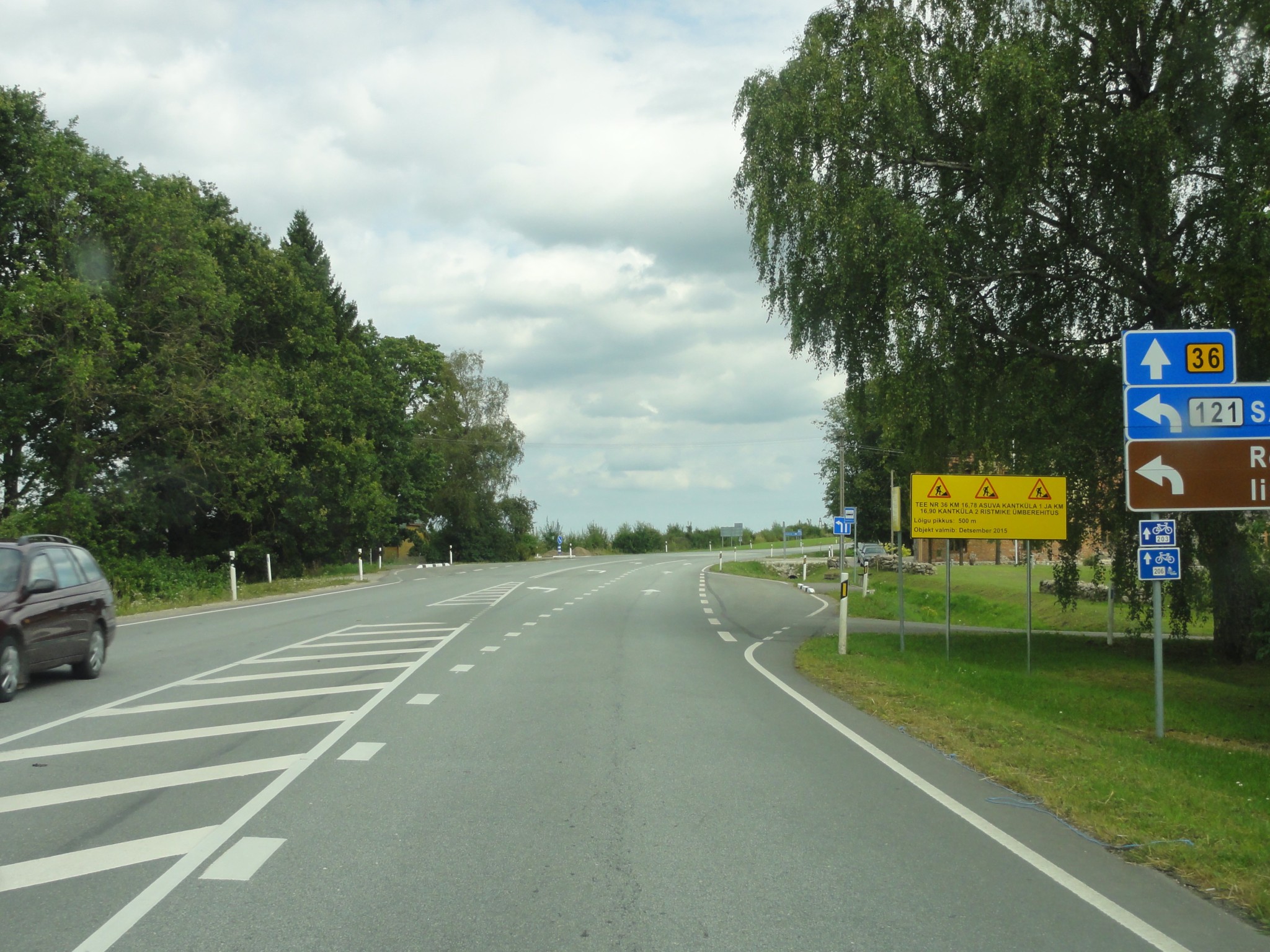 Tugimaantee nr. 36 Jõgeva – Mustvee km 16.78 asuva Kantküla 1 ja km 16.90 Kantküla 2 ristmike ümberehitus ja tugimaantee nr. 36 Jõgeva – Mustvee km 20.45 ja kõrvalmaantee nr 14160 Vaiatu – Tõikvere ning nr. 17192 Simuna – Vaiatu ristmiku piirkonda kergliiklustee ehitus koos projekteerimisega